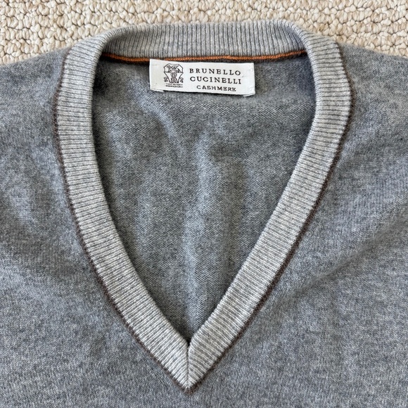 Brunello Cucinelli Men’s Cashmere Sweater - Size 56 / XL
